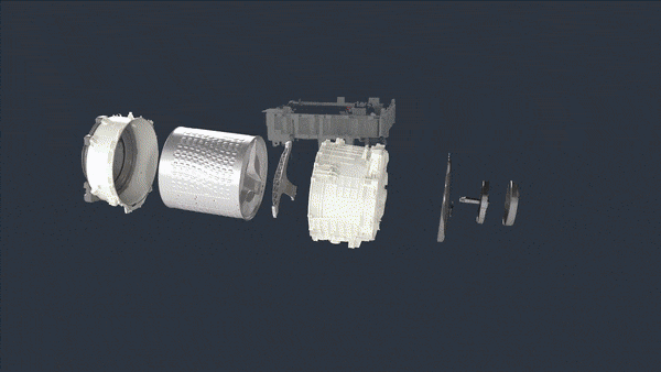 삼성전자 비스포크 AI 콤보의 히트펌프 작동원리 / 사진=삼성전자