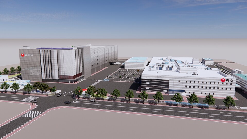 농심 녹산 수출전용공장 조감도. / 사진=농심