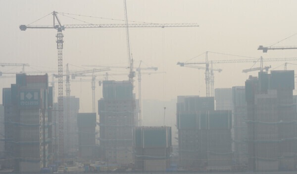 수도권의 한 신축 아파트 공사 현장. / 사진=연합뉴스