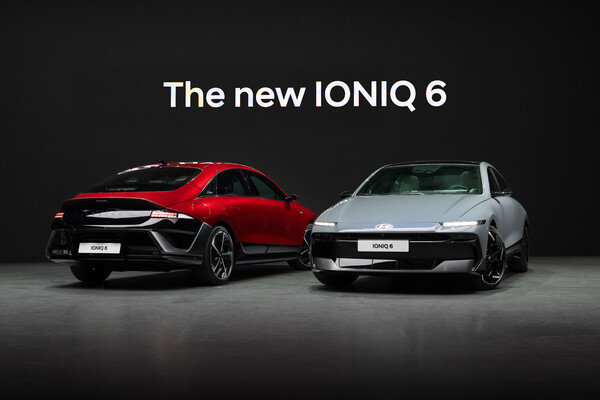 현대자동차가 지난 4월 3일 경기 일산 킨텍스에서 개최된 2025 서울모빌리티쇼의 현장에서 공개한 더 뉴 아이오닉6. / 사진=현대자동차