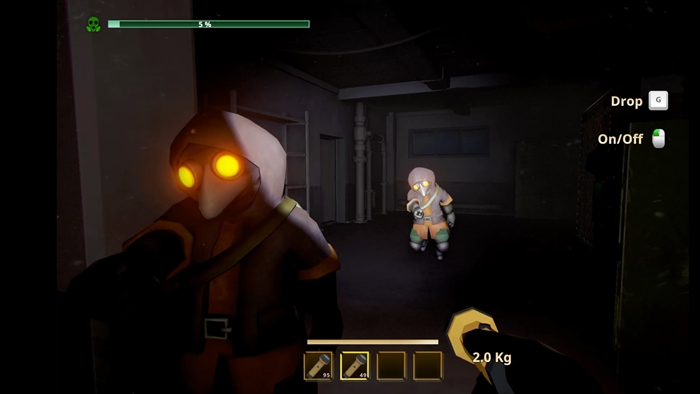 동료가 미메시스인지 끊임없이 의심하는 긴장감 속에서 탐험이 이어진다. / 이미지=미메시스 스팀 페이지