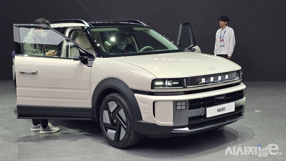 현대자동차의 수소전기차 신형 넥쏘. / 사진=박성수 기자