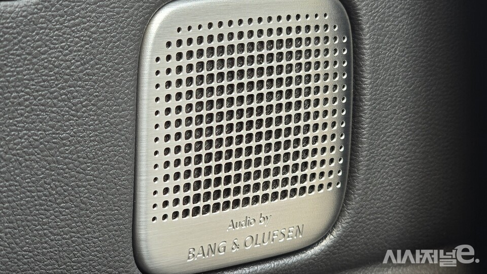 현대차 최초로 적용한 오디오 바이 / 사진=박성수 기자