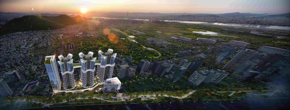 서울 용산구 남영2구역 재개발 조감도. / 사진=삼성물산