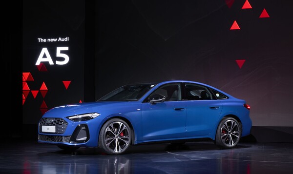 아우디 코리아가 1일 출시한 중형 세단 더 뉴 아우디 A5. / 사진=아우디 코리아