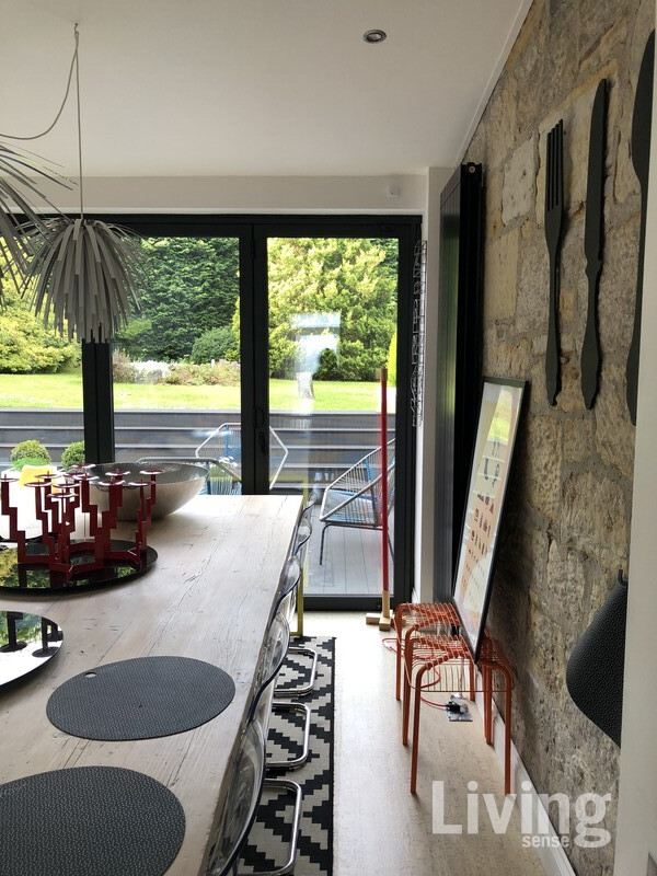 세탁 가능하고 재활용성이 높은 카페트를 적용한 스코틀랜드의 에어비앤비.