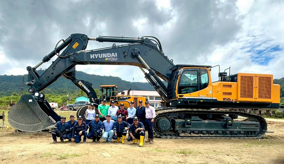 HD현대건설기계의 85톤급 초대형 굴착기. / 사진=HD현대