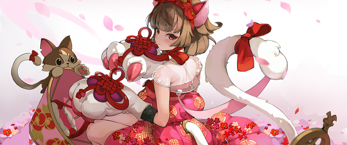 한복을 입은 스톰 스트라이커 캐릭터 '라키'. / 이미지=슈퍼스톰 