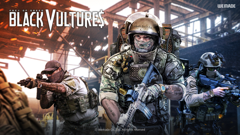 디스민즈워가 개발 중인 1인칭 슈터(FPS) 장르 '블랙 벌처스:프레이 오브 그리드'. / 이미지=위메이드