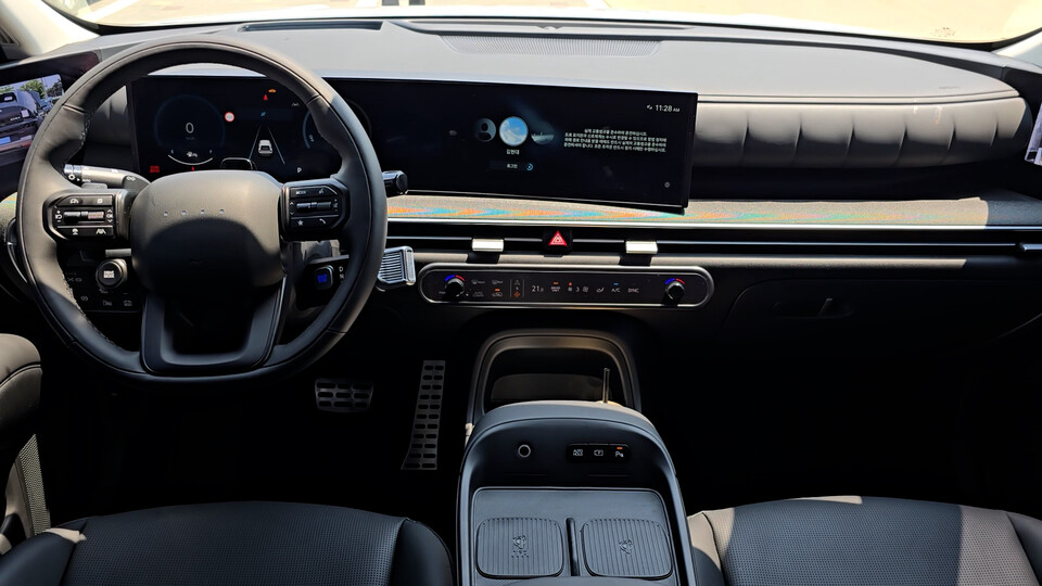 넥쏘 실내 모습. / 사진=박성수 기자