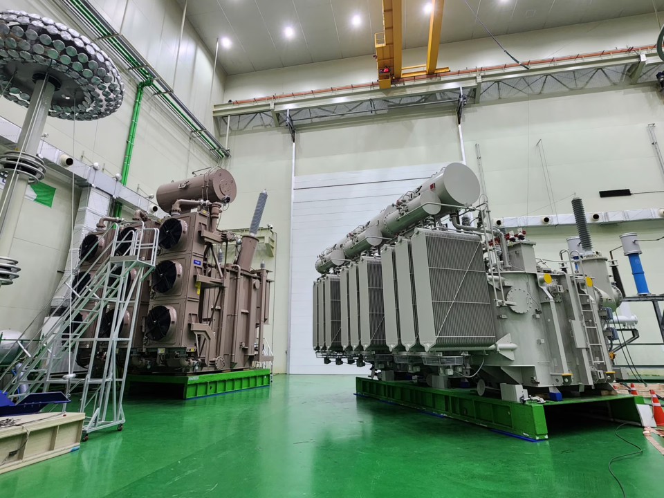 LS일렉트릭의 초고압 변압기. / 사진=LS