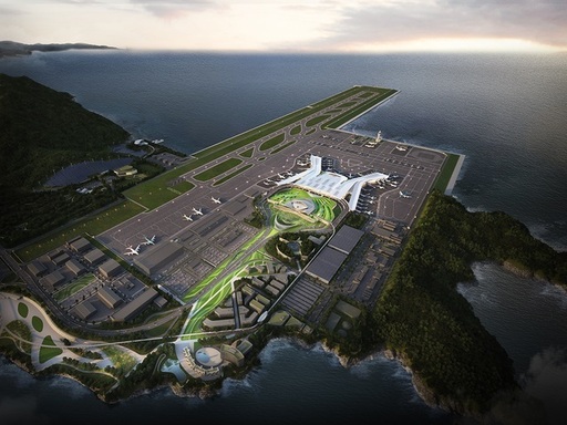 가덕도신공항 조감도. / 사진=가덕도신공항건설공단