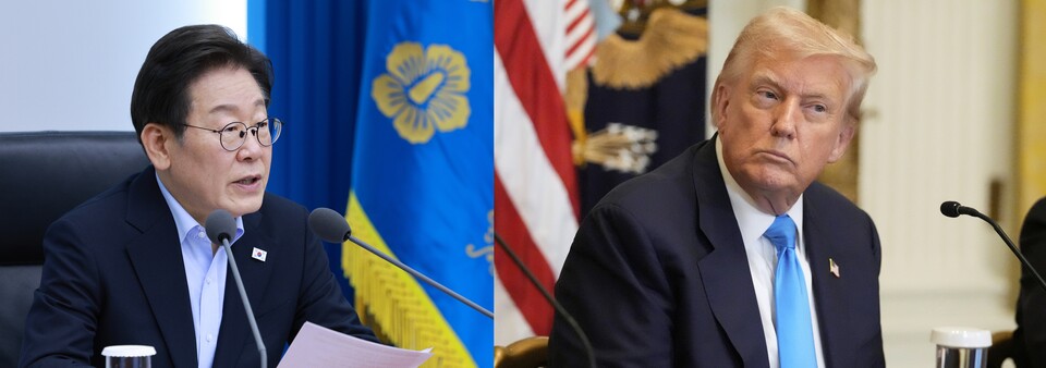 이재명 대통령(좌), 도널드 트럼프 미국 대통령(우). /사진=연합뉴스