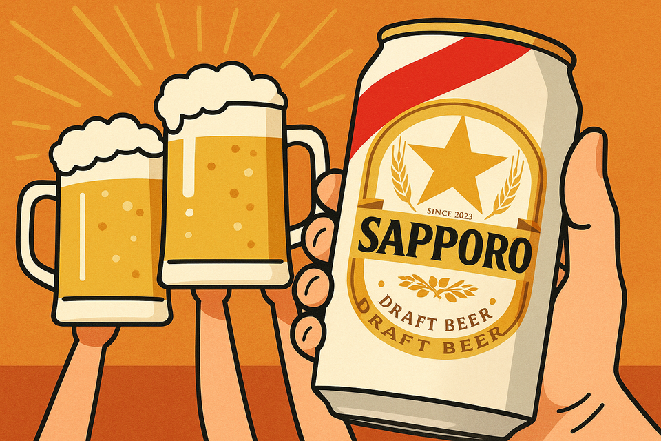 일본 맥주 인기가 높아지고 있다. / 사진=챗GPT