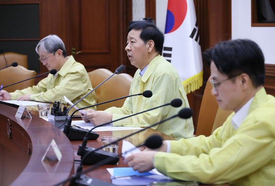 구윤철 부총리 겸 기획재정부 장관이 20일 서울 종로구 정부서울청사에서 열린 산업경쟁력강화 관계장관회의에서 발언하고 있다. / 사진=연합뉴스