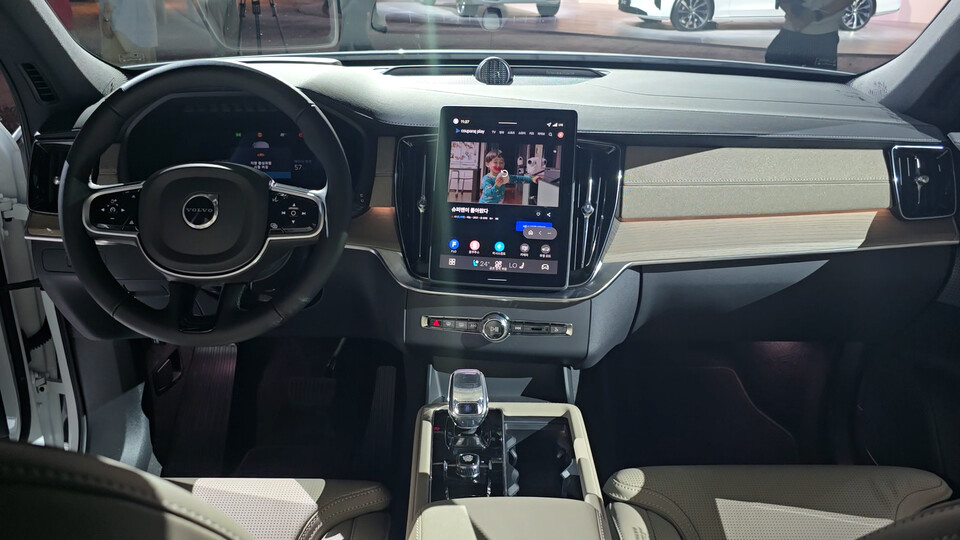 XC90의 실내 모습. / 사진=박성수 기자