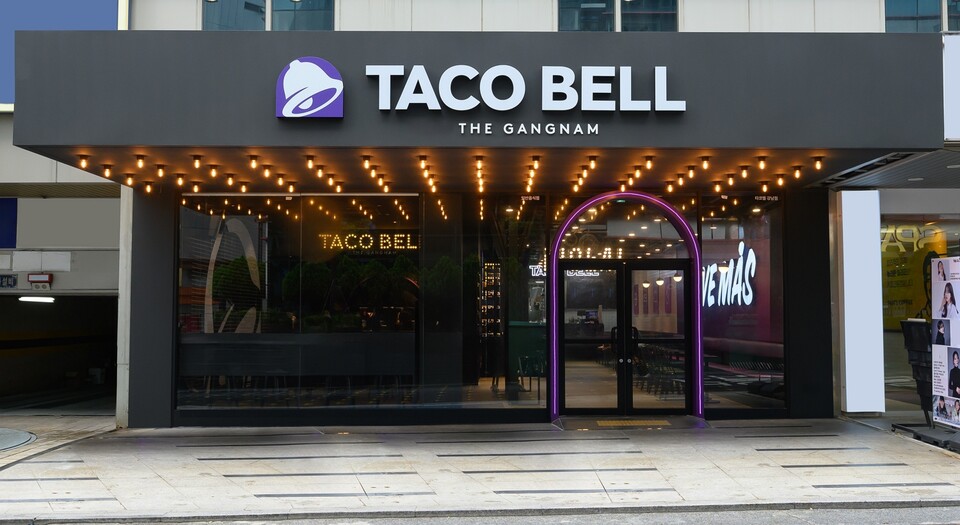 타코벨 더강남 매장 전경. / 사진=타코벨