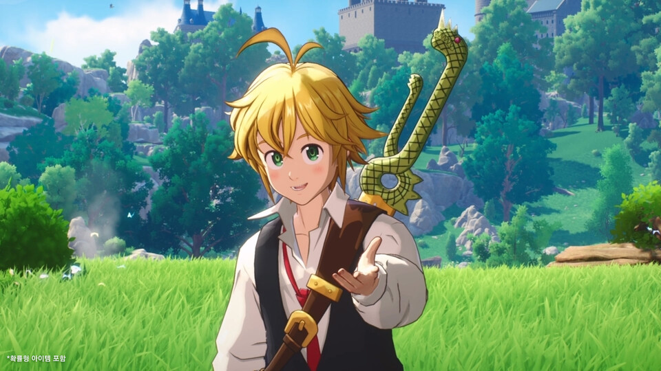 게임스컴 개막 행사에서 공개된 '일곱 개의 대죄:오리진' 게임 화면. / 이미지=넷마블