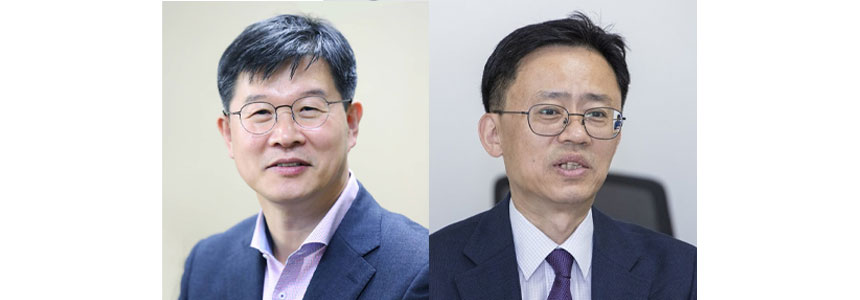 이기일 서울시립대 도시보건대학원장(왼쪽)과 최종균 강원도립대학교 총장. / 사진=시립대, 연합뉴스