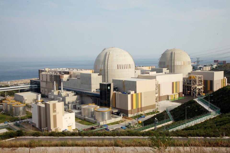 대우건설이 시공한 신월성 원자력발전소 1, 2호기 전경. / 사진=대우건설