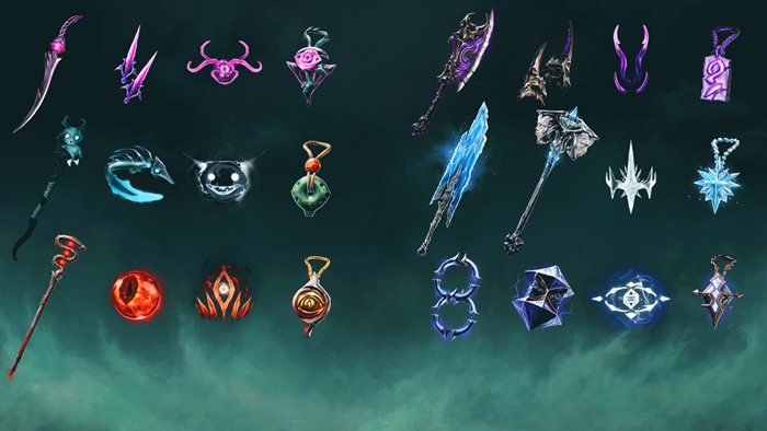 동일한 종류의 아이템 4가지를 모으면 새로운 캐릭터 '이터널'로 변신해 강해진다. / 이미지=드림에이지