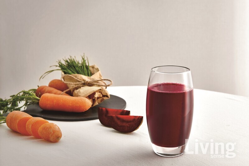 베타카로틴이 풍부한 당근과 비타민C와 철분 등이 풍부한 비트는 궁합이 잘 맞고 맛의 밸런스가 뛰어나다. 