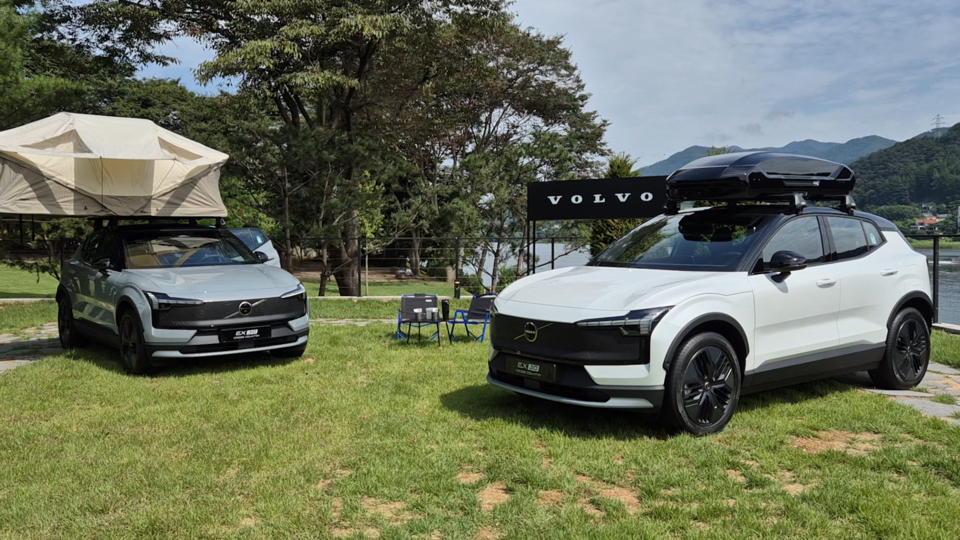 볼보의 새로운 전기차 'EX30 CC'. / 사진=최동훈 기자