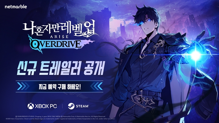 모바일을 넘어 콘솔 플랫폼으로, 액션 장르로 변신한 '나 혼자만 레벨업:어라이즈 오버 드라이브'. / 이미지=넷마블