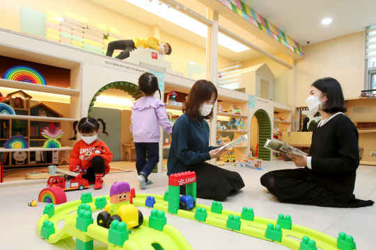 서울 성동구 육아종합지원센터 내 공동육아방 모습 / 사진=성동구 홈페이지