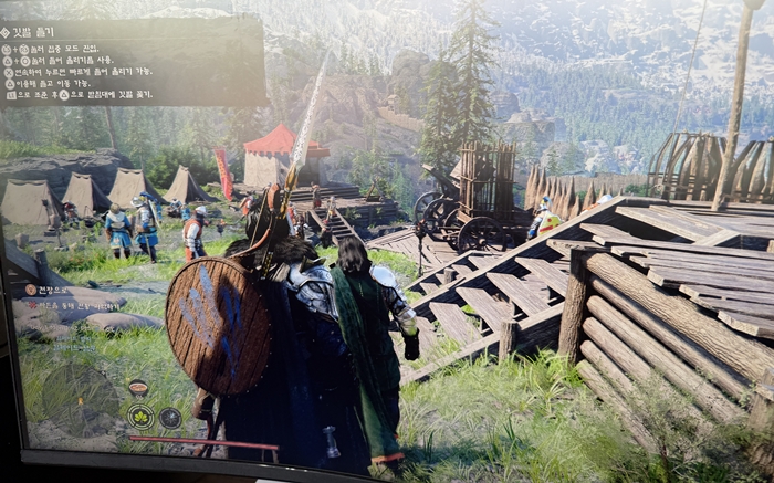 관람객들은 시연 버전에서 기본 튜토리얼부터 오픈월드 탐험하고, 게임 임무(퀘스트)를 수행할 수 있다. / 사진=장민영 기자