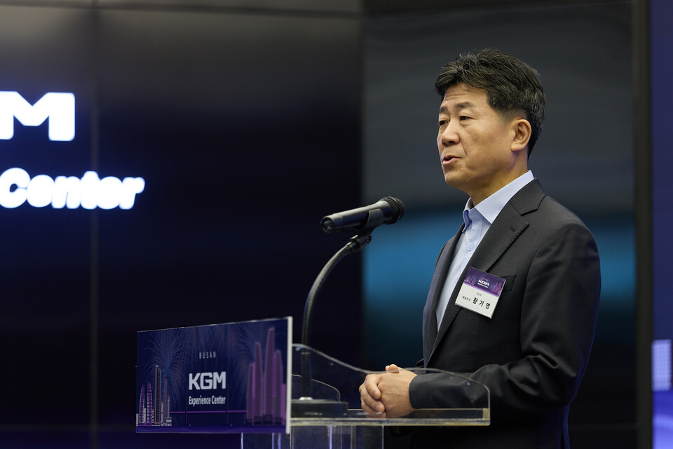 황기영 KGM 대표이사 부사장. / 사진=KGM