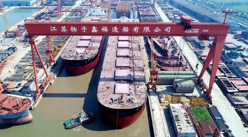 중국 민영 최대 조선사 양쯔장조선. / 사진=양쯔장조선