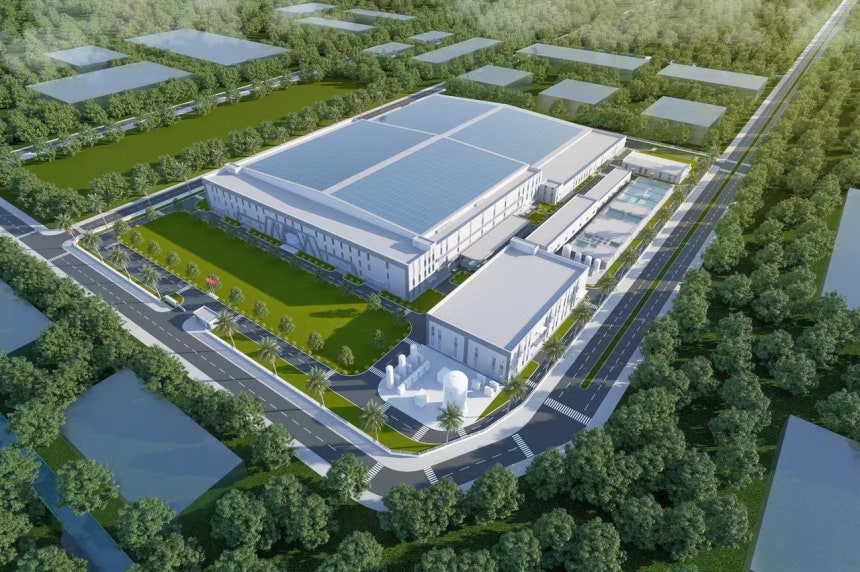 OCI홀딩스 베트남 웨이퍼 공장 조감도. / 사진=OCI홀딩스