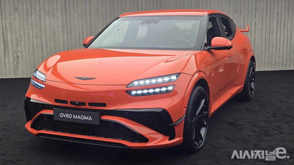 GV60 마그마. / 사진=박성수 기자