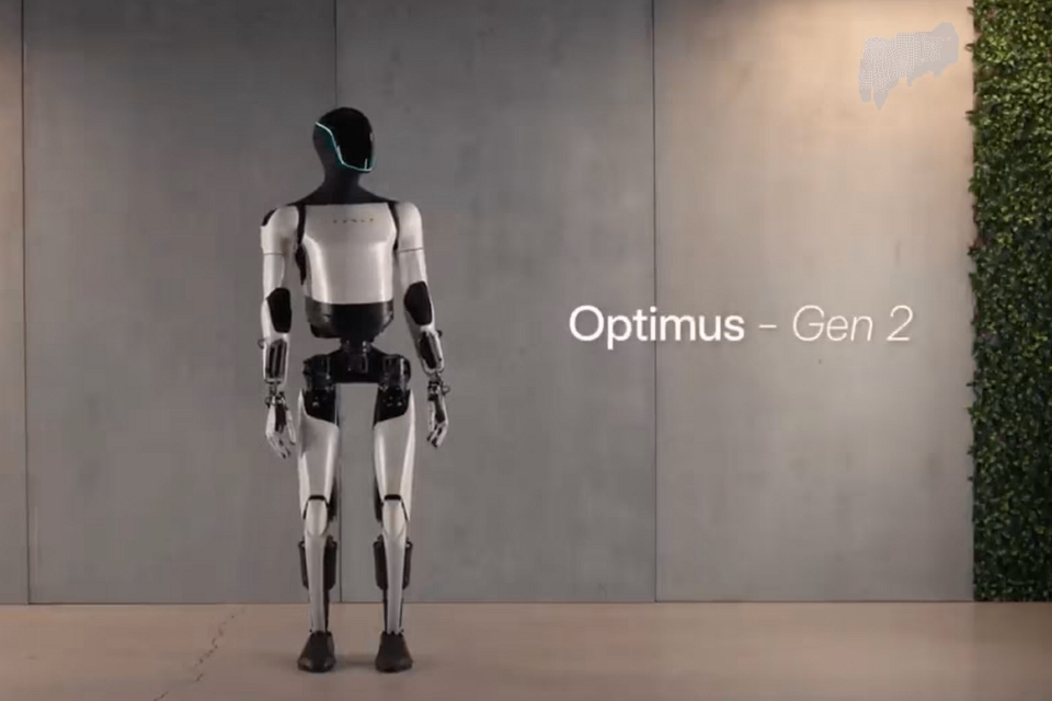 테슬라의 휴머노이드 로봇 옵티머스 2세대 / 사진=테슬라