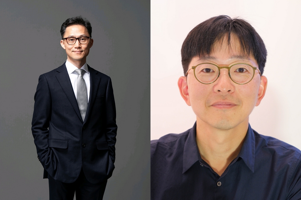 왼쪽부터 정경호 삼성디스플레이 부사장, 하동완 부사장 승진자 / 사진=삼성디스플레이