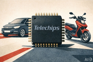 텔레칩스 '오토바이 전용칩'으로 사업영역 넓힌다 - 뉴스 썸네일 이미지