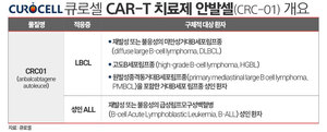 큐로셀, CAR-T 치료제 심사 촉각···경쟁사 추격 따돌릴까 - 뉴스 썸네일 이미지